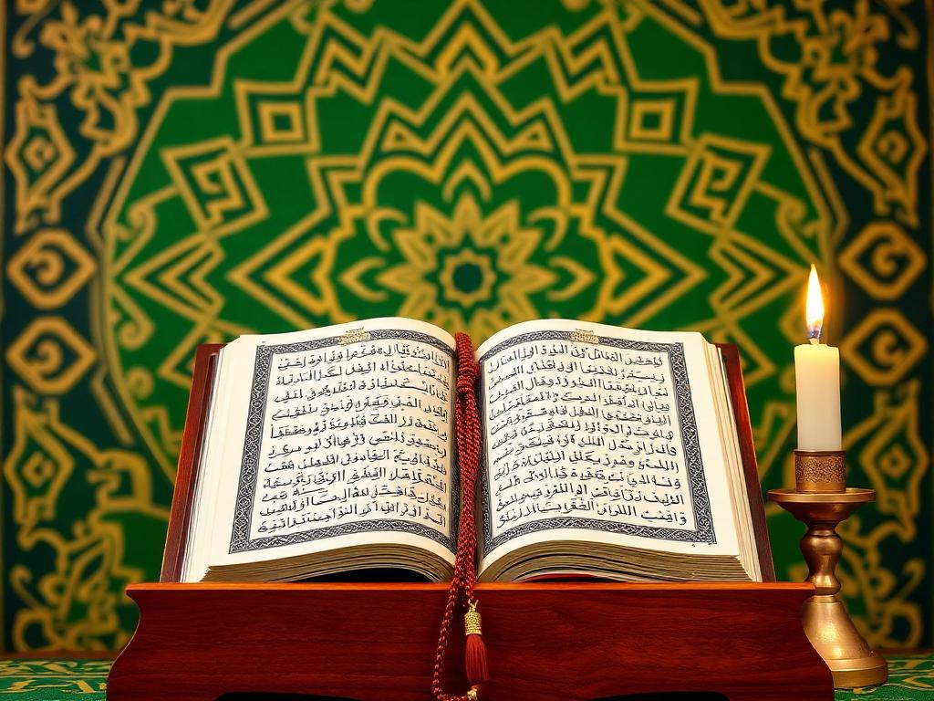 Qur'an on rehal